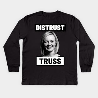 Distrust Truss Kids Long Sleeve T-Shirt